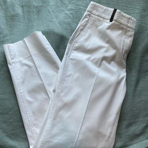 Classic Peserico white cigarette pant!
